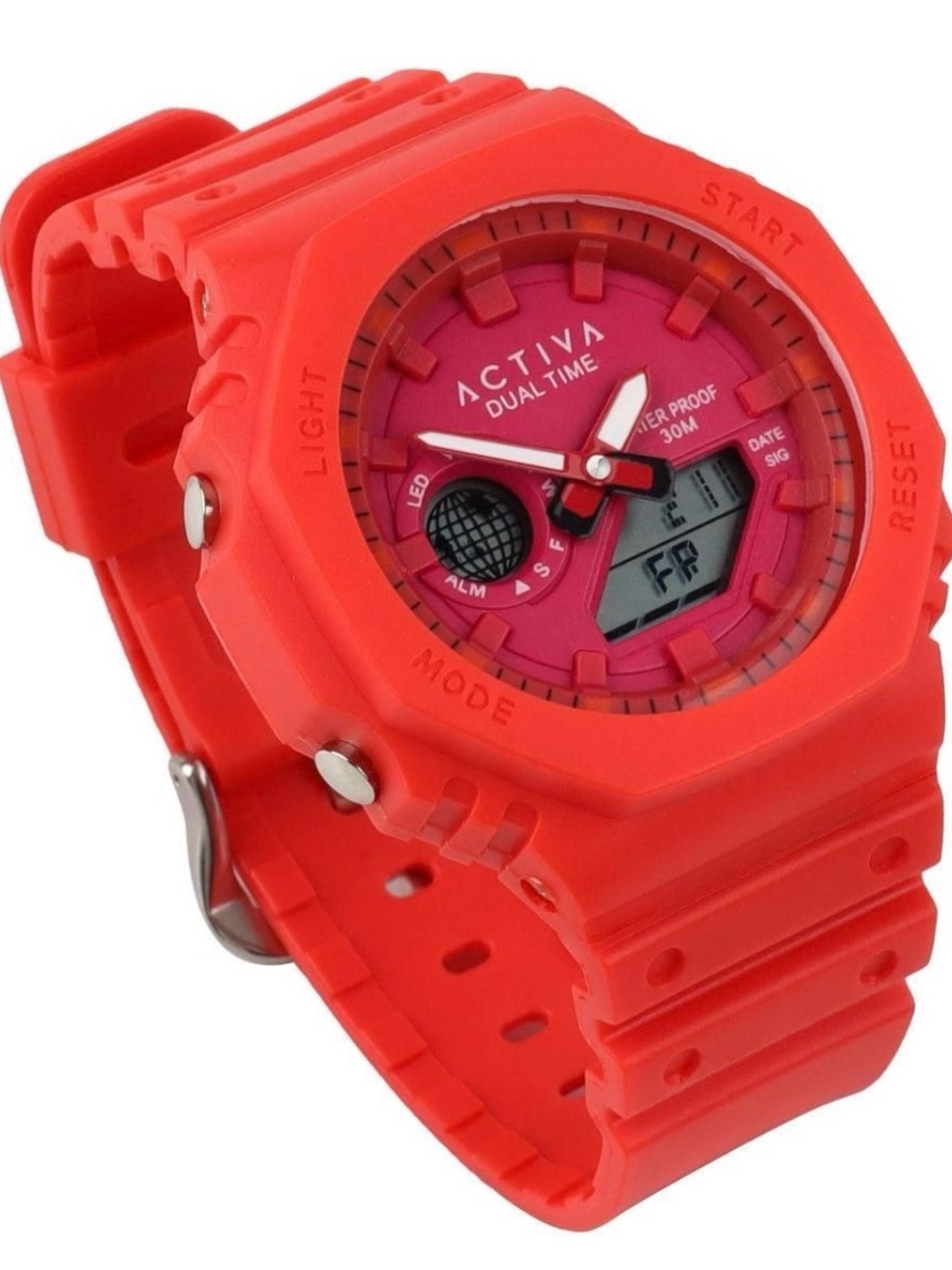 Activa Recon X Invicta Analog Digital Unisex Watch - 45.5mm, Red